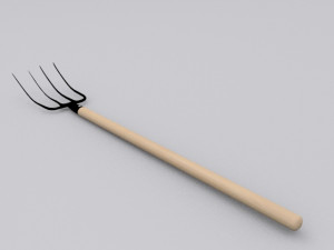 pitchfork Modello 3D