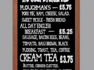 street menu board 3D Model
