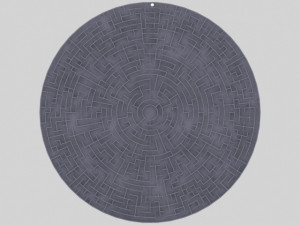 labyrinth model for games 3D Model