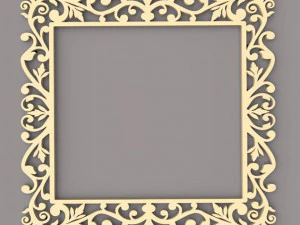 marco de fotos Modelo de impresión 3D