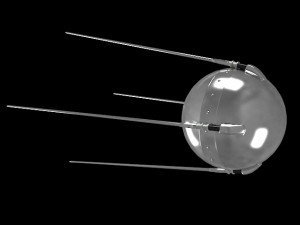satellite sputnik Modelo 3D