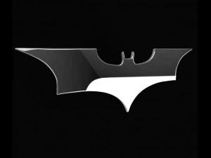bat sticker for 3d printing 3D Model