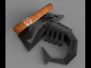 scorpion cigar holder for 3d printing 3D Model