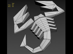 scorpion cigar holder for 3d printing 3D Model
