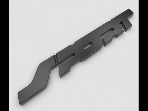 Sport Car Emblem for 3D Printing 3D Print Model