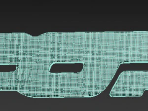Sport Car Emblem for 3D Printing 3D Print Model