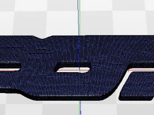 Sport Car Emblem for 3D Printing 3D Print Model