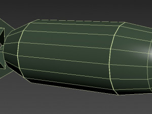 Avia Bomb Lowpoly 3D Model