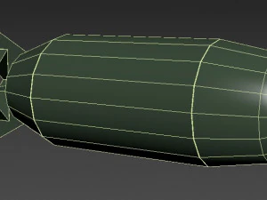 Avia Bomb Lowpoly 3D Model