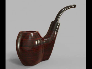 Tobacco Pipe 3D Model