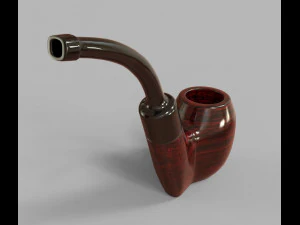 Tobacco Pipe 3D Model