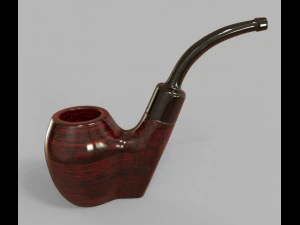 Tobacco Pipe 3D Model