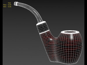 Tobacco Pipe Modelo 3D