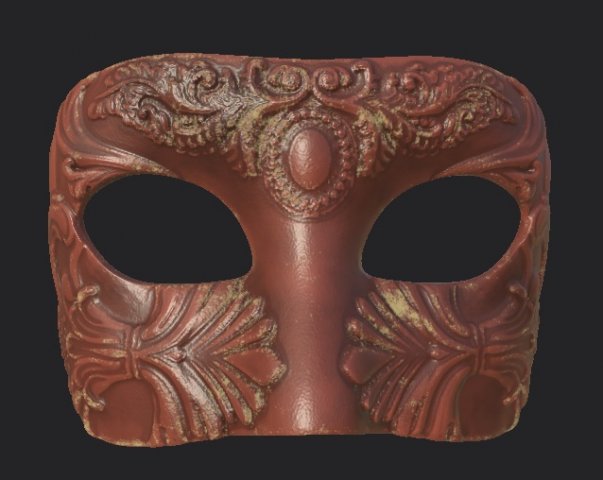 Leather Mask Model 3D .c4d .max .obj .3ds .fbx .stl .blend 