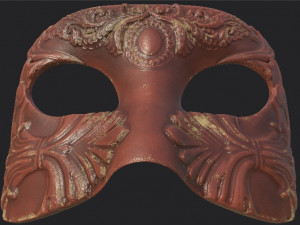Leather Mask Model 3D