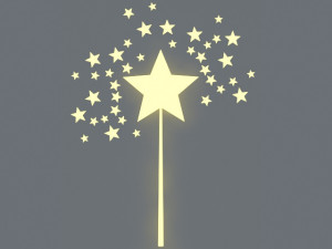 Magic Stick 3Dモデル