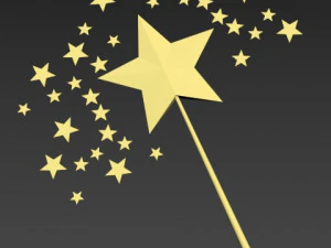 Magic Stick 3D Model