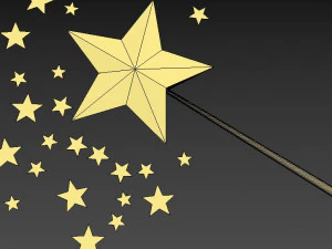 Magic Stick 3D Model