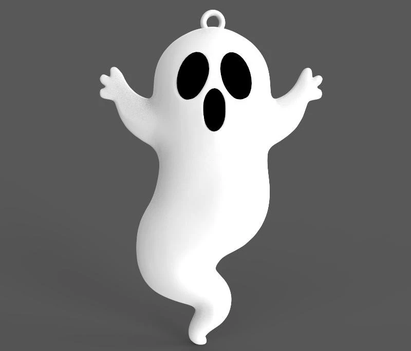 The Ghost 3D Model .c4d .max .obj .3ds .fbx .stl .blend 