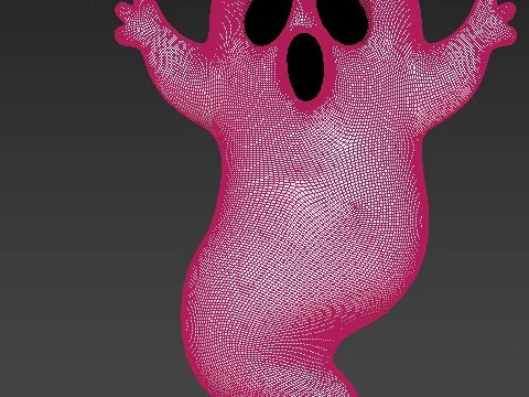 The Ghost 3D Model