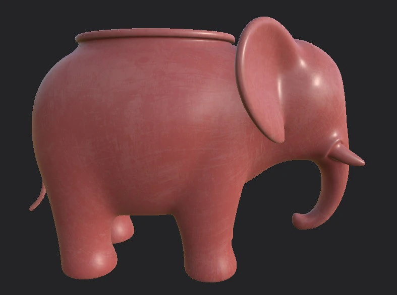 The Ashtray 3D Model .c4d .max .obj .3ds .fbx .stl .blend 