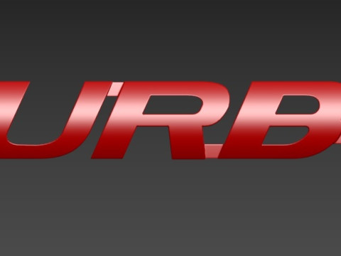 TURBO CAR STICKER Modelo 3D