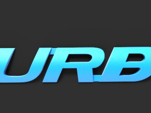 TURBO CAR STICKER Modelo 3D