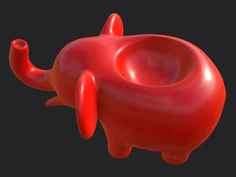The Elephant 3D Model