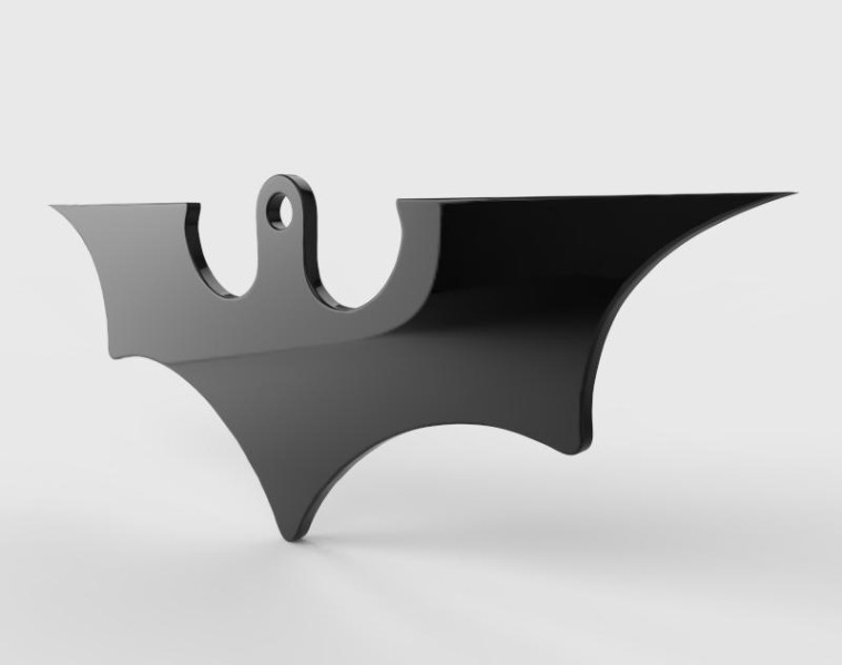 The Bat Sign 3D Model .c4d .max .obj .3ds .fbx .stl .blend