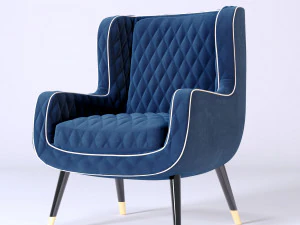 बैक्सटर डॉली फर्नीचर 3D मॉडल