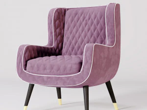 बैक्सटर डॉली फर्नीचर 3D मॉडल