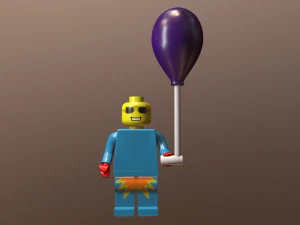 Lego raketman 3D Model