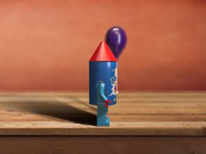 lego rocketman 3D Model