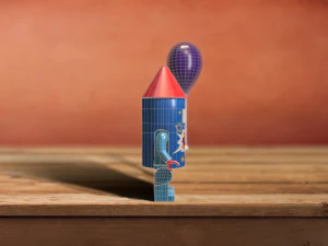 Lego raketman 3D Model