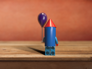 lego rocketman 3D Model