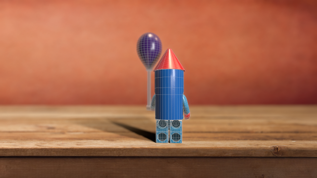 Lego rocket best sale man