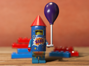 lego rocketman 3D Model