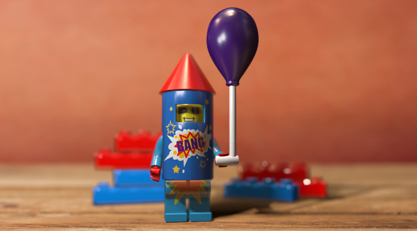 rocket man lego