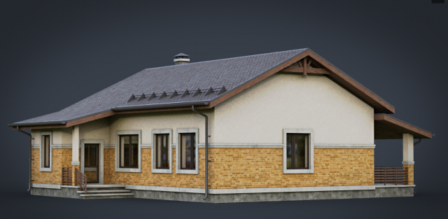 hausde 3d 3D Модель .c4d .max .obj .3ds .fbx .stl .blend 