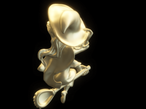 little witch little magic 3D Print Model