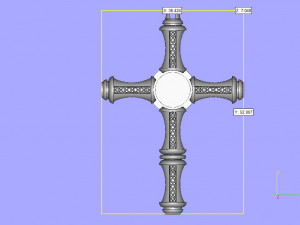 pectoral cross spas miraculous Model do druku 3D