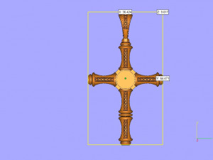 pectoral cross spas miraculous Model do druku 3D