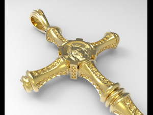 pectoral cross spas miraculous 3D Print Model