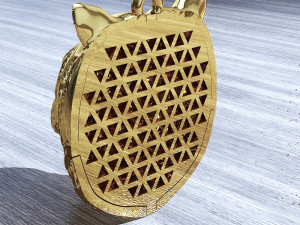 tiger head Model Cetak 3D