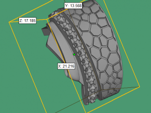 set ring and earring rablick 3d print model 3D Print Model