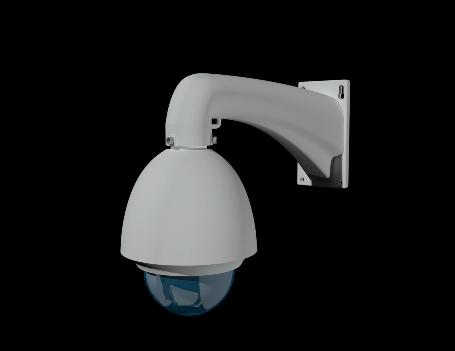 hikvision ds-2de4425w-de e ds-1602zj Modelo 3D .c4d .max .obj .3ds .fbx .stl .blend