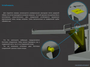 ptz 摄像机支架 3D 模型