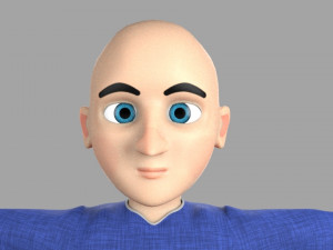 cartoon man 3D Model