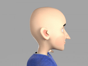 cartoon man 3D Model