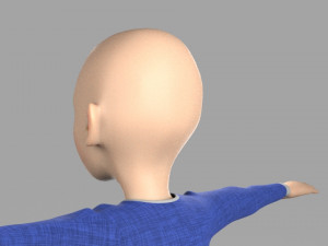 cartoon man 3D Model